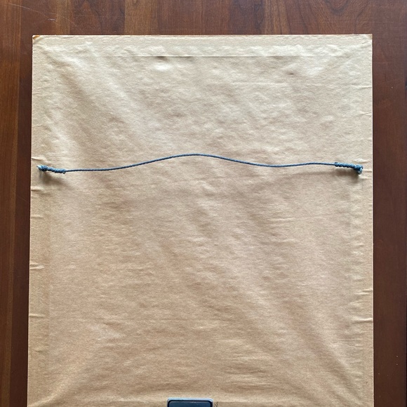 P Buckley Moss “The Stitcher” framed limited edition print, signed & numbered - Picture 4 of 5